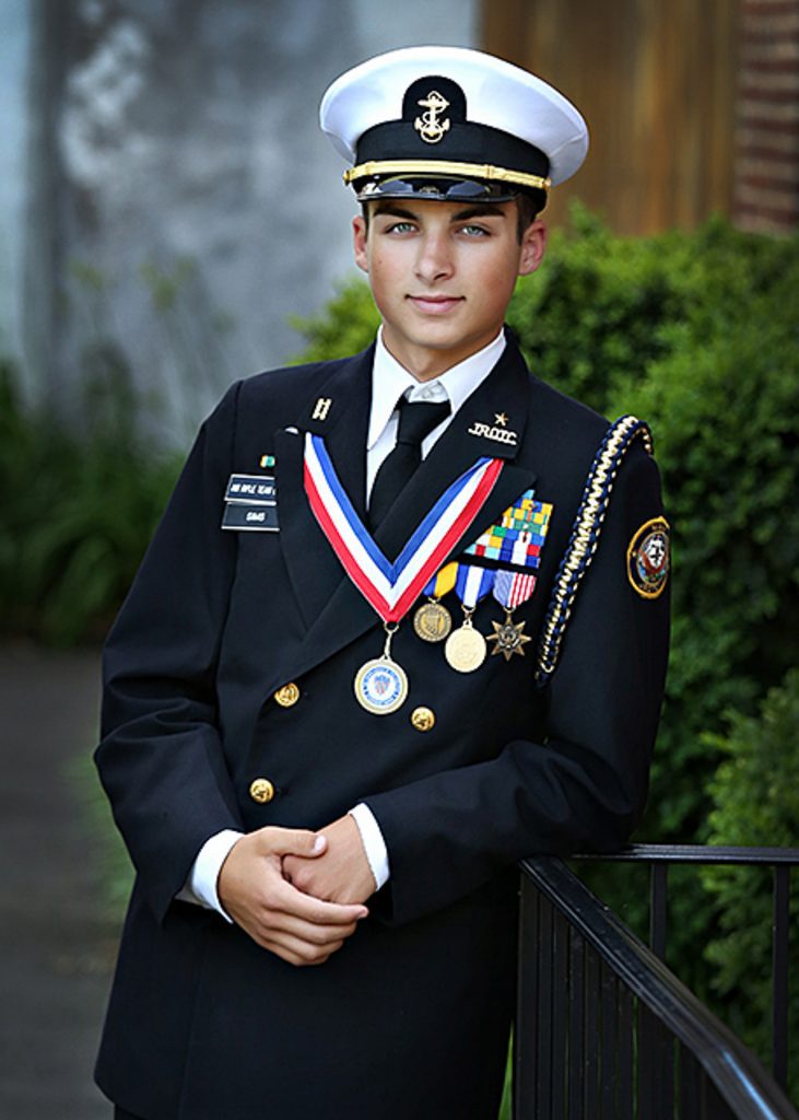 Caldwell Senior Portraits | Jr. ROTC Portrait