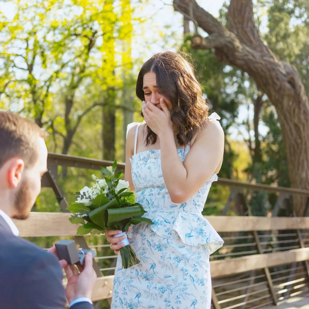 Proposal in the Park - Reasons a Professional Wedding Photographer in Idaho is a Must