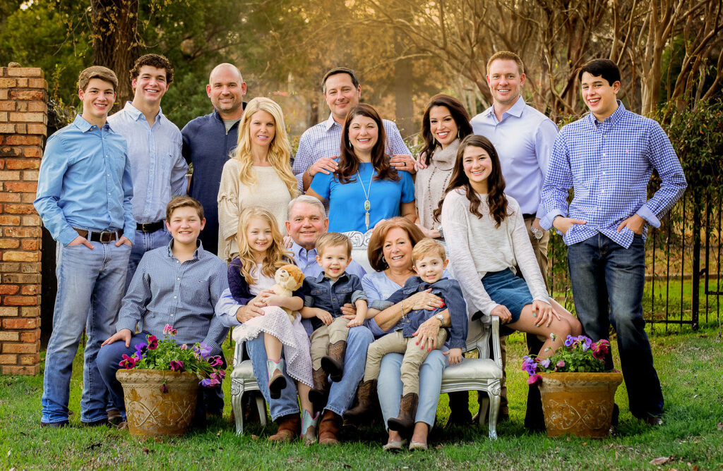 Caldwell Family Photography: Large Family Portrait #412