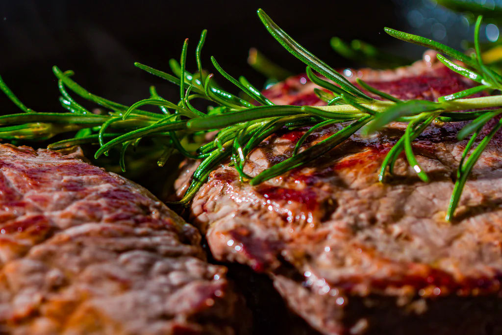 Food Photography - Steak with Garnish