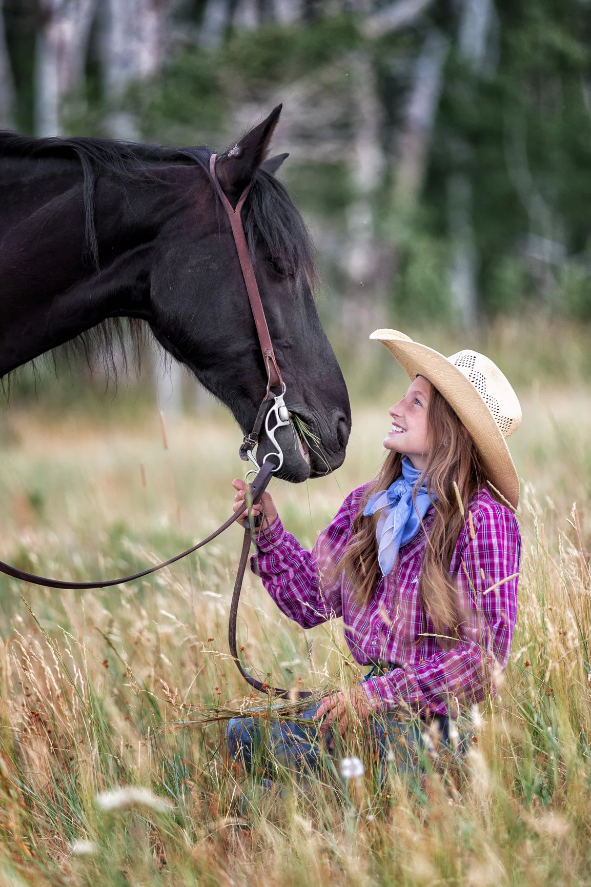 Caldwell Portrait Photography - A Girl and Her Horse